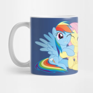 Fluttershy and Rainbow Dash - Flutterdash Mug